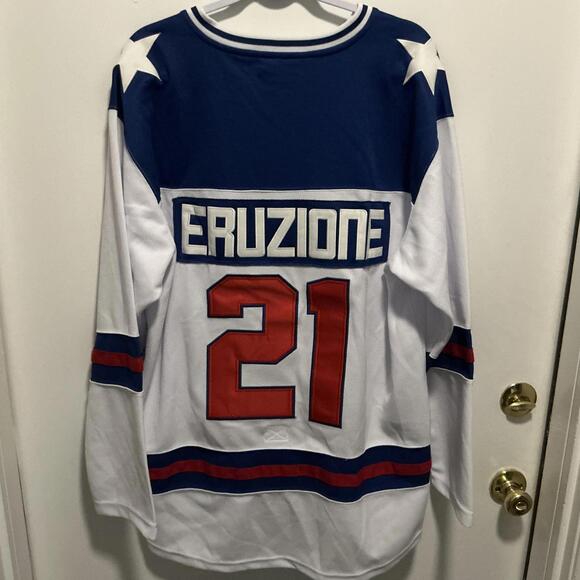 Headgear Classics USA Hockey Jersey Eruzione 21 New 2XL $125 - Picture 5 of 6